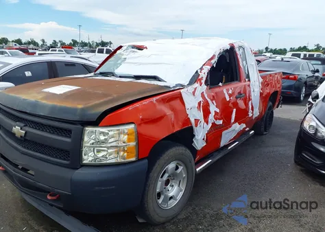 2011 Chevrolet Silverado 1500 из США, поврежденный, VIN 1GCRCSE08BZ446379
